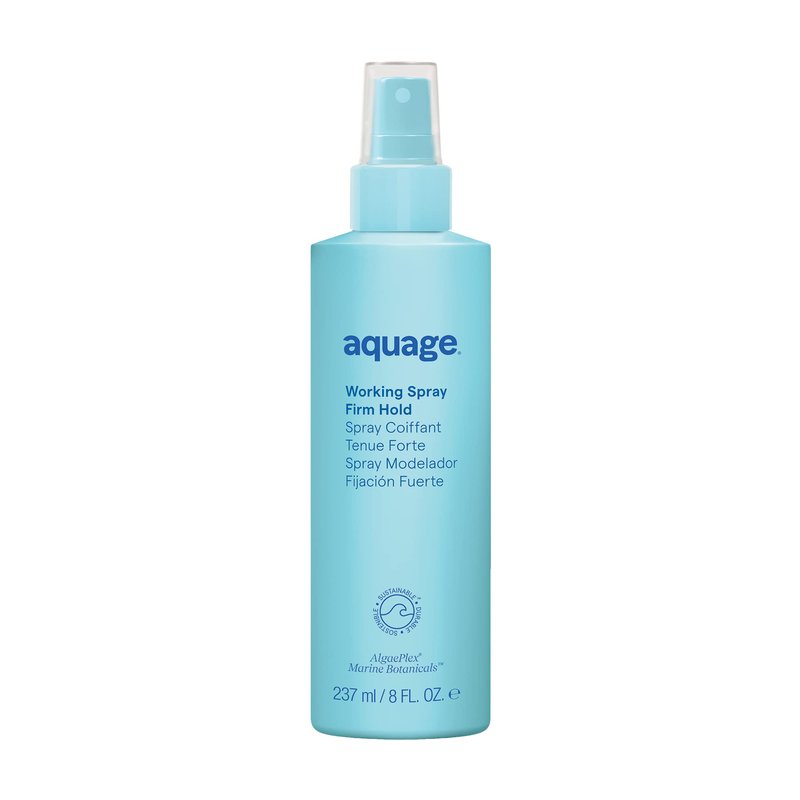 Aquage Working Hair Spray - Firm Hold, Non Aerosol Hairspray for Women - Volumizing Styling Spray for Thermal Protection and Long Lasting Hold (8 oz)