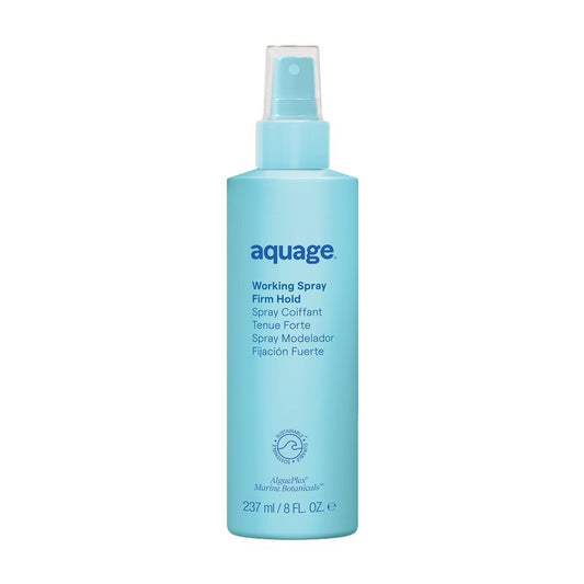 Aquage Working Hair Spray - Firm Hold, Non Aerosol Hairspray for Women - Volumizing Styling Spray for Thermal Protection and Long Lasting Hold (8 oz)