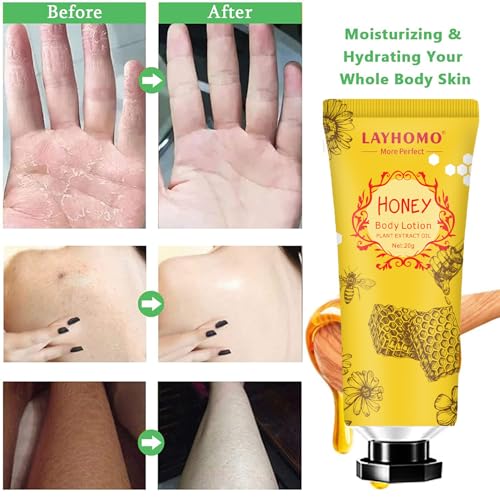 20 Pack Mini Body Lotion Gift Bulk for Dry Skin,Travel Size Small Body Cream With Shea Butter Natural Fragrance Moisturizing Body Lotion for Women Men,Stocking Stuffers Christmas Thank You Gift