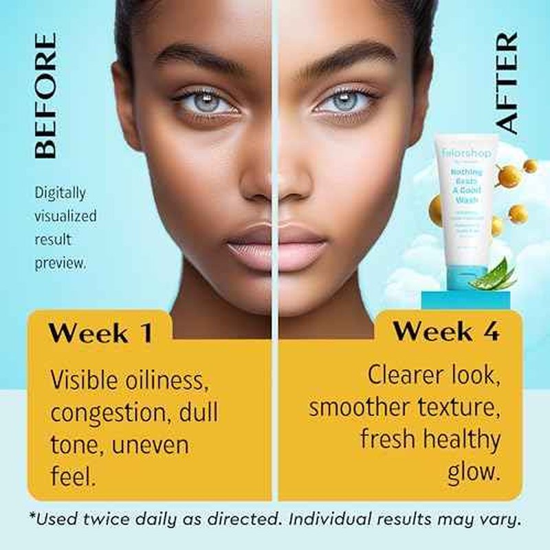 Hydrating Facial Cleanser | Daily Face Wash for All Skin Types | Hyaluronic Acid + Amino Acid | Non-Drying Oil Control Face Wash | 100 G