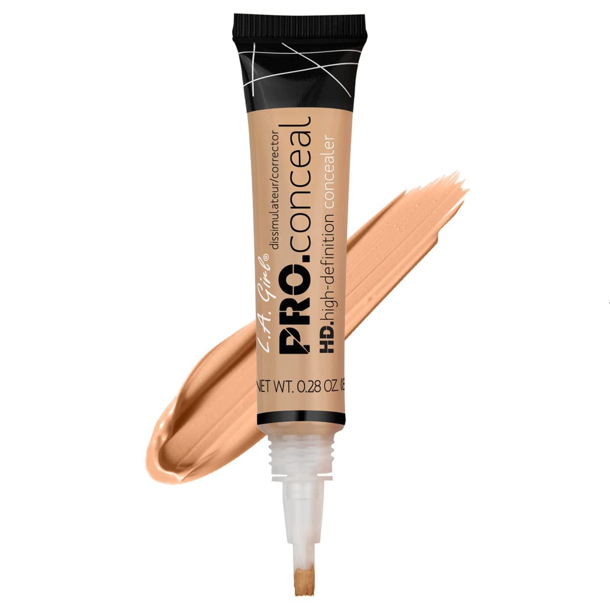 L.A. Girl Pro Conceal HD Concealer, Chestnut, 0.28 Ounce (Pack of 5)