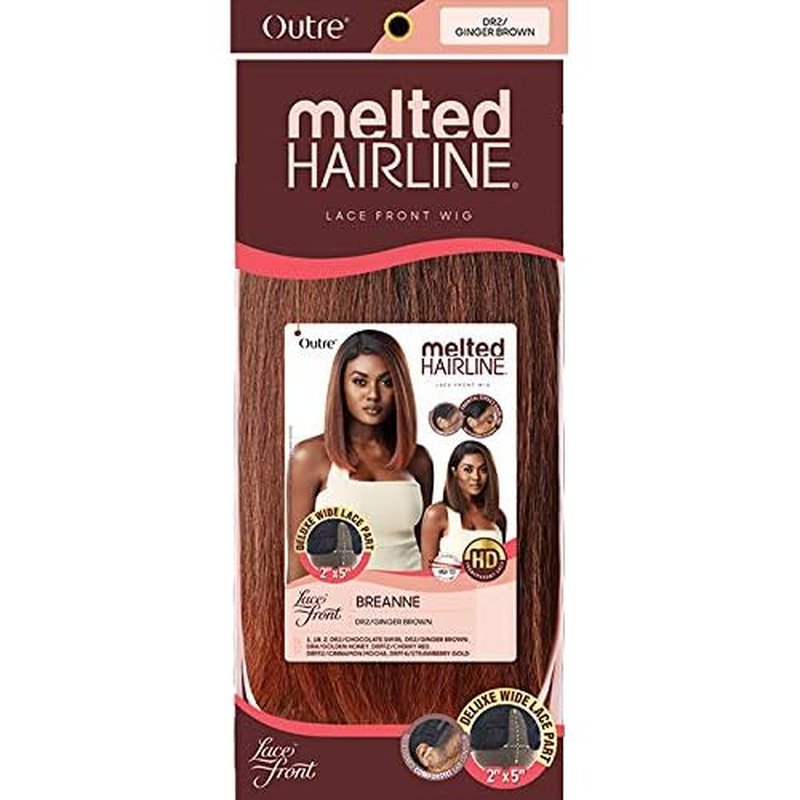 Outre Melted Hairline Deluxe Wide HD Lace Part Synthetic Wig - Breanne