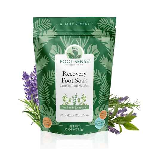 Tea Tree Oil Detox Foot Soak - for Athlete¡¯s Foot, Toenails, Smelly Feet - All Natural Formula - Intensive Foot Repair - 16 oz