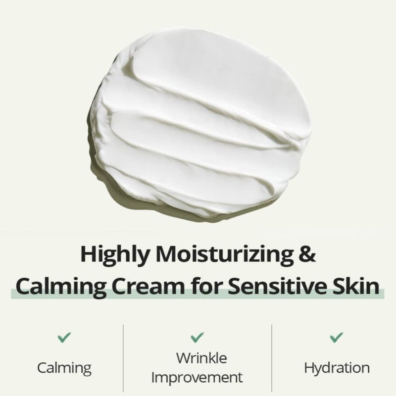 Tea Tree Biome Calming Cream - Hydrating Daily Moisturizer for Dry, Sensitive Skin | 2.70 Fl. Oz / 80ml