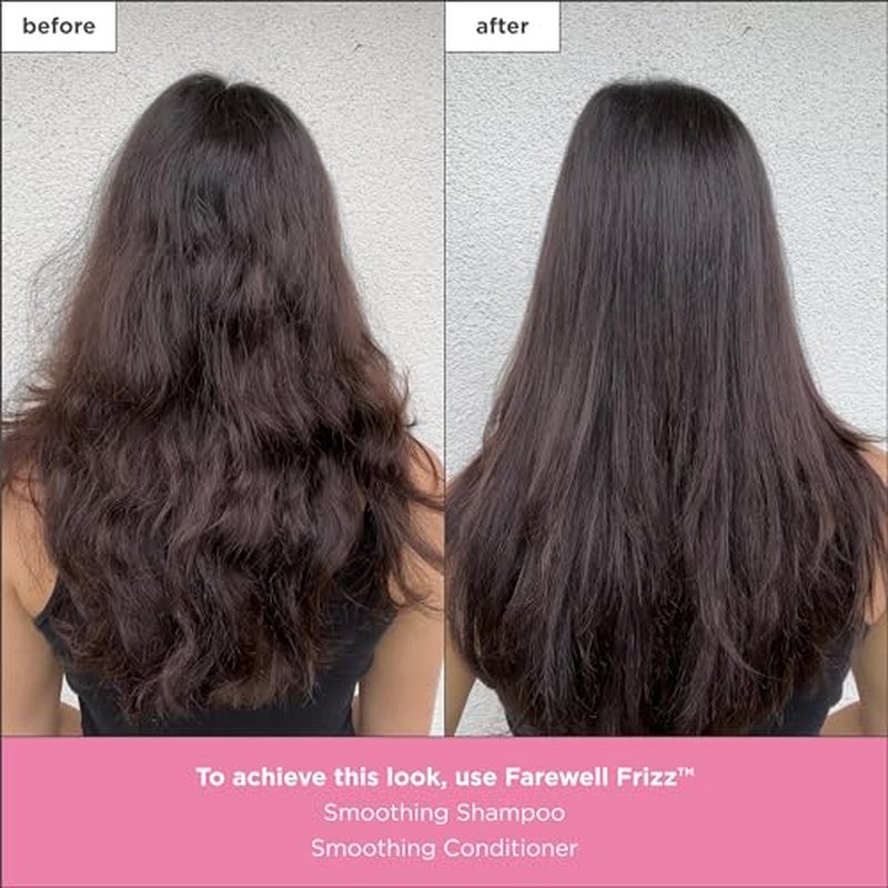 Briogeo Farewell Frizz Smoothing Conditioner, Tame Frizz and Restore Shine to Dull, Dry Hair, Nourishes and Smooths, Argan Oil for Shine, Vegan, Cruelty-Free