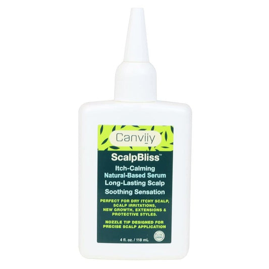 Canviiy ScalpBliss Itch-Calming Serum, Long-Lasting Soothing Scalp Moisturizer for Dry itchy Scalp, Enriched with Aloe Vera, Witch Hazel, Manuka Honey and Peppermint Oil