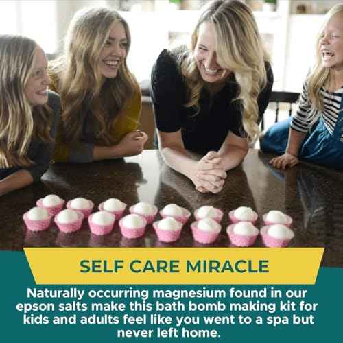 DIY Bath Bomb Kit Deluxe with Mold Set