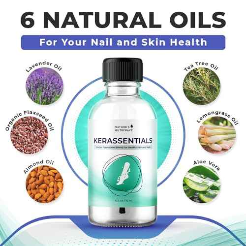 Kerassentials Oil, 8-IN-1 Plant-Based Formula, Natural Ingredients | Made in USA, No Stimulants, Non-GMO ? 15ml, 1 Month Supply