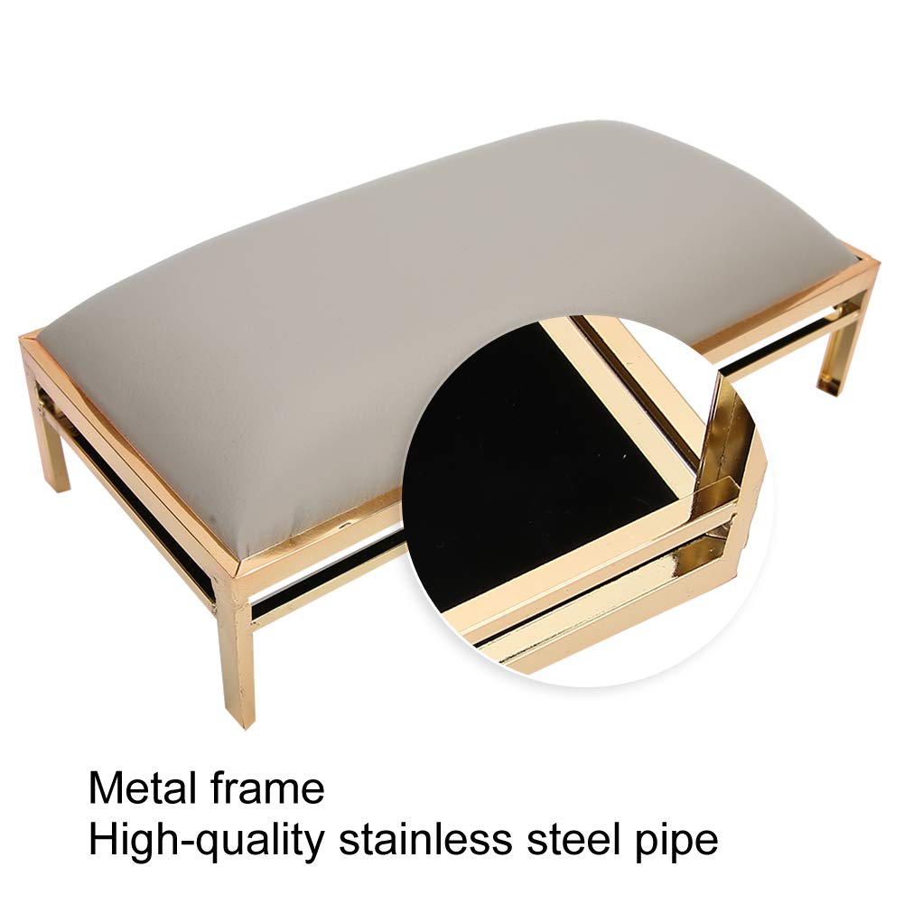 Nail Salon Table,ANGGREK Nail Arm Rest For Acrylic Nails Nail Art Hand Pillow Pu Leather Manicure Arm Rest Cushion For Nail Art Salon