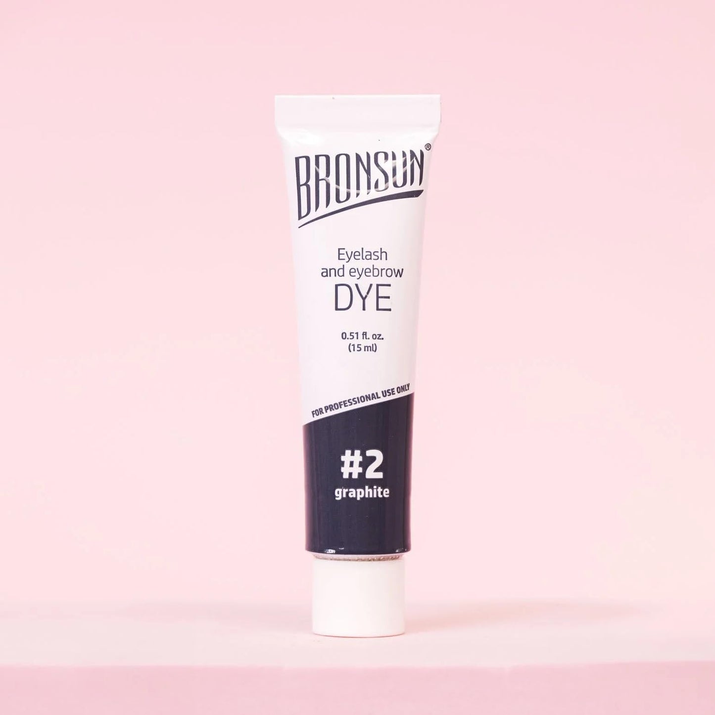 BRONSUN Eyebrow & Eyelash Defining Gel Graphite #2 – Enhances Brow & Lash Appearance, Long-Lasting Formula