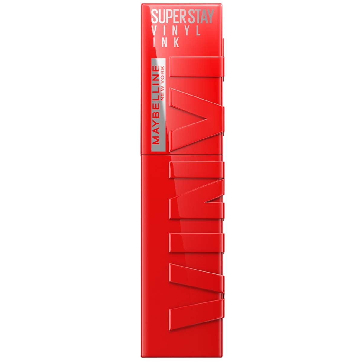 MAYBELLINE Super Stay Vinyl Ink Longwear No-Budge Liquid Lipcolor Makeup Bundle with Red-Hot 0.14 fl oz and Witty 0.14 fl oz