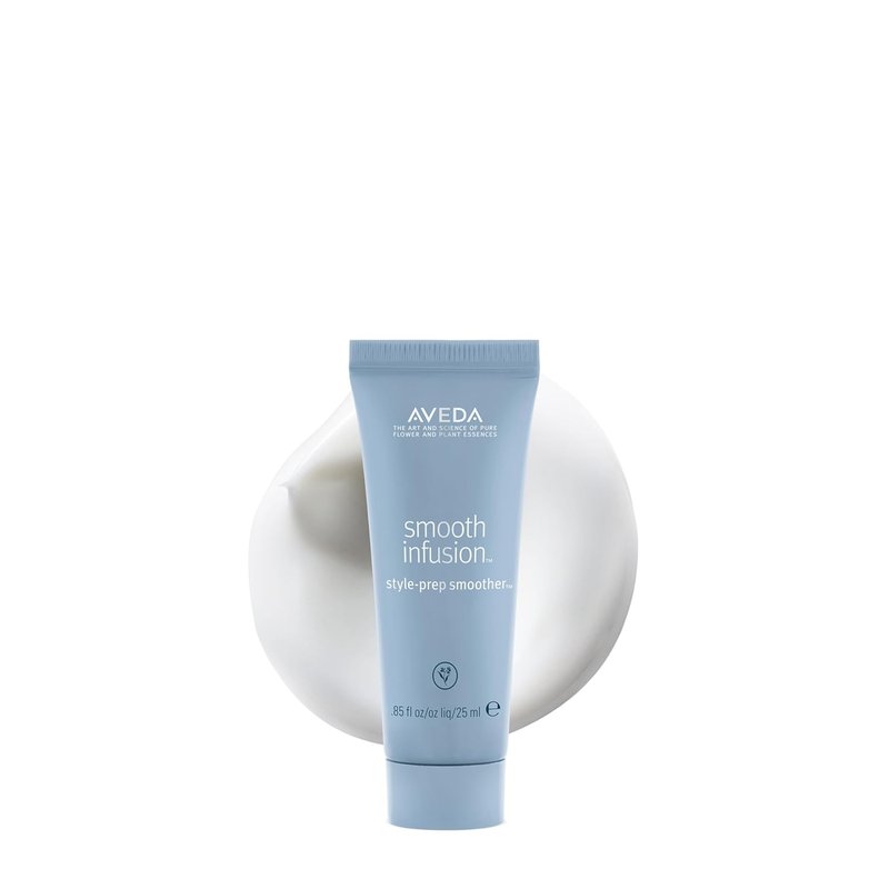 Aveda Smooth Infusion Style-Prep Smoother - Leave-In Anti-Frizz Serum for 72-Hour Frizz Control | Heat Protectant, 98% Naturally Derived