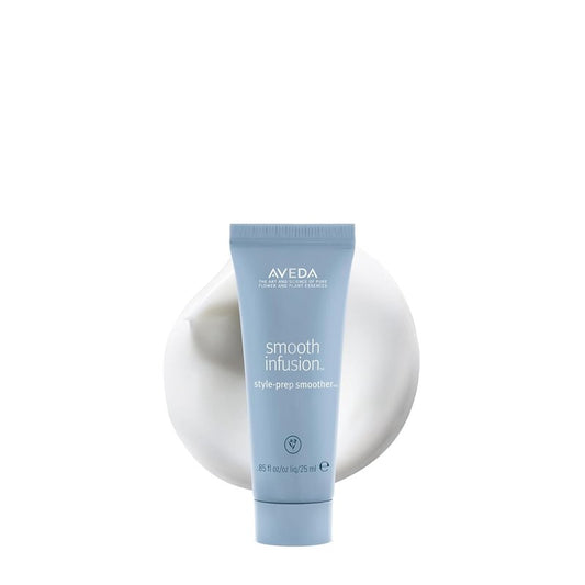 Aveda Smooth Infusion Style-Prep Smoother - Leave-In Anti-Frizz Serum for 72-Hour Frizz Control | Heat Protectant, 98% Naturally Derived