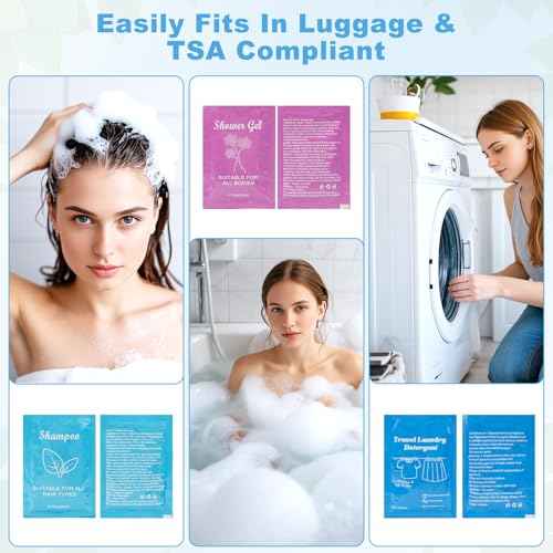 twoworld Hygiene Kits for Homeless in Bulk,Homeless Care Package Basic Toiletry Set Travel Toiletry Bulk for Men Women Charity Air Bnb Charity 20
