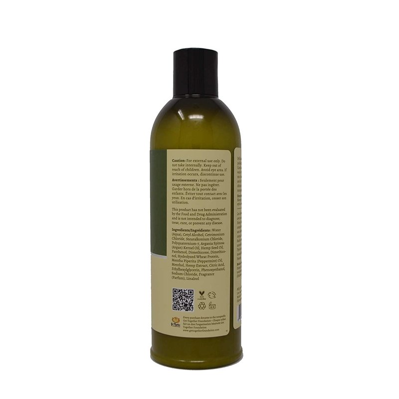 Hemp Daily Shampoo and Conditioner | Hemp, Argan, and Essential Oils | THC-free | 16 fl oz (Shampoo + Conditioner)