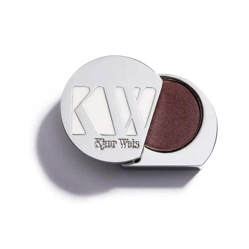 Kjaer Weis Powder Eye Shadow. Highly Pigmented Blue Eyeshadow with Organic Ingredients. Blendable Eye Shadow for Long Lasting Eye Makeup. Cruelty Free Clean Makeup - Blue Wonder