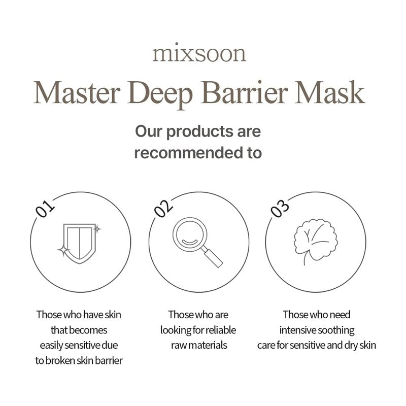 mixsoon Master Deep Barrier Mask 5ea