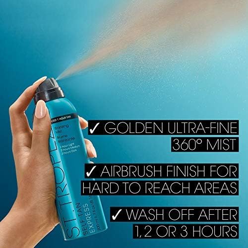 St.Tropez Self Tan Express Bronzing Mist - Instant Sunless Tanning Spray, 6.7 Fl. Oz.
