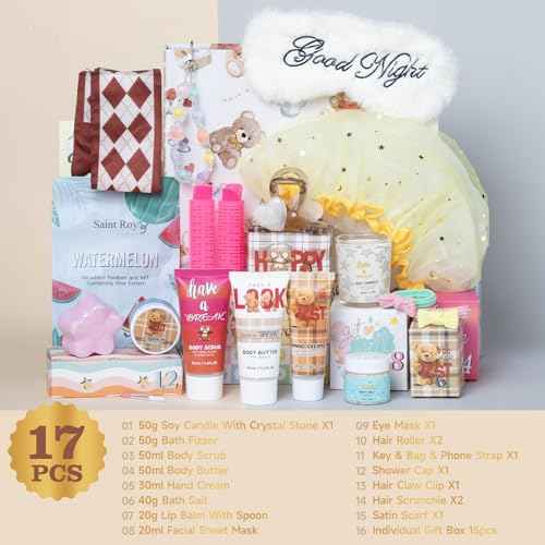 Beauty advent calendar 2025 for teens girls, 15 Days advent calendar for women countdwon Gift 2025, Spa Gift Baskets Adult Gift, Christmas Gifts for Women, Skincare spa gift set for Her teen girl