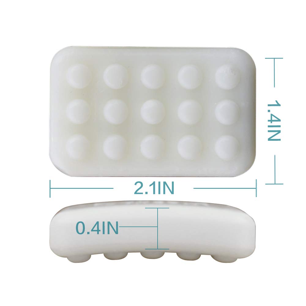 Marula Oil Massage Bar Soap - Nourishing & Deep Cleansing | 1 Oz, Anti-Slip, Individually Wrapped (70 Bars)
