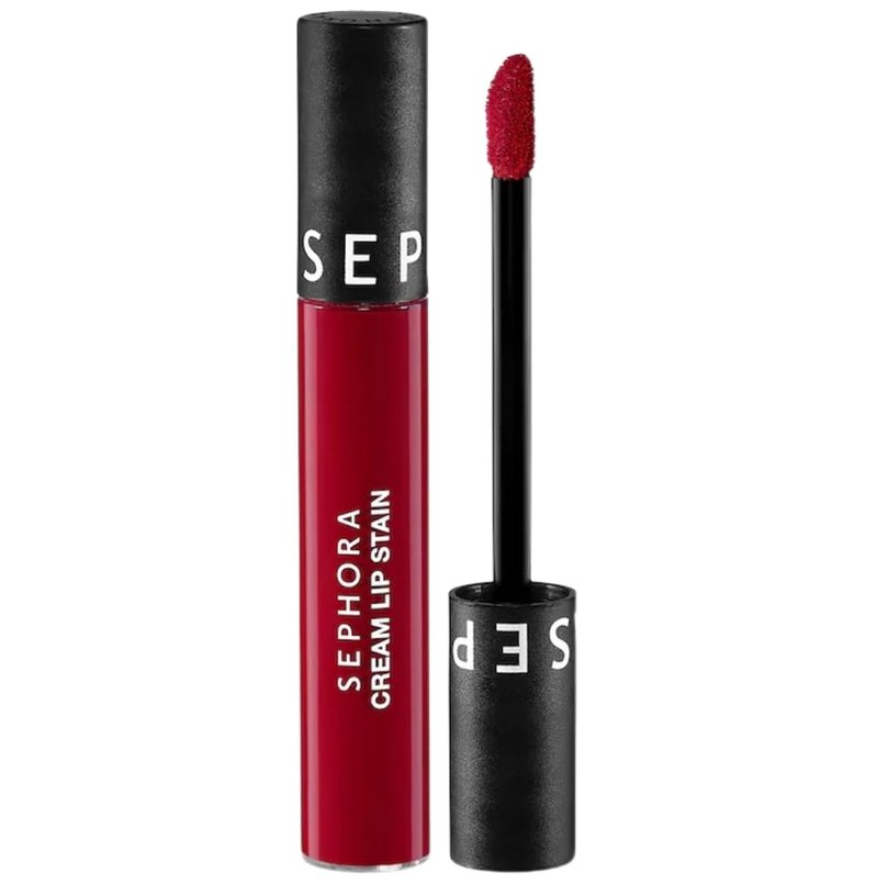 SEPHORA COLLECTION Cream Lip Stain Liquid Lipstick - 94 Cherry Moon | Long-Lasting, Bold Color