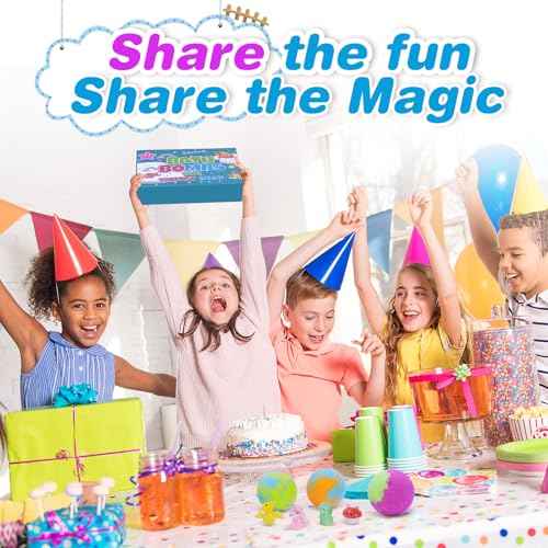 Bath Bombs for Kids with Surprise Toys Inside, 20 Pack Bath Bombs Gift Set for Girls Boys, Handmade Bubble Bath Fizzy Balls Ball for Birthday, Summer Fun, Christmas