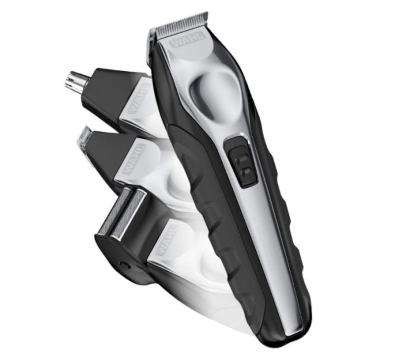 Wahl Lithium Ion Multi-Groomer Chrome, Black, 14.4 Ounce