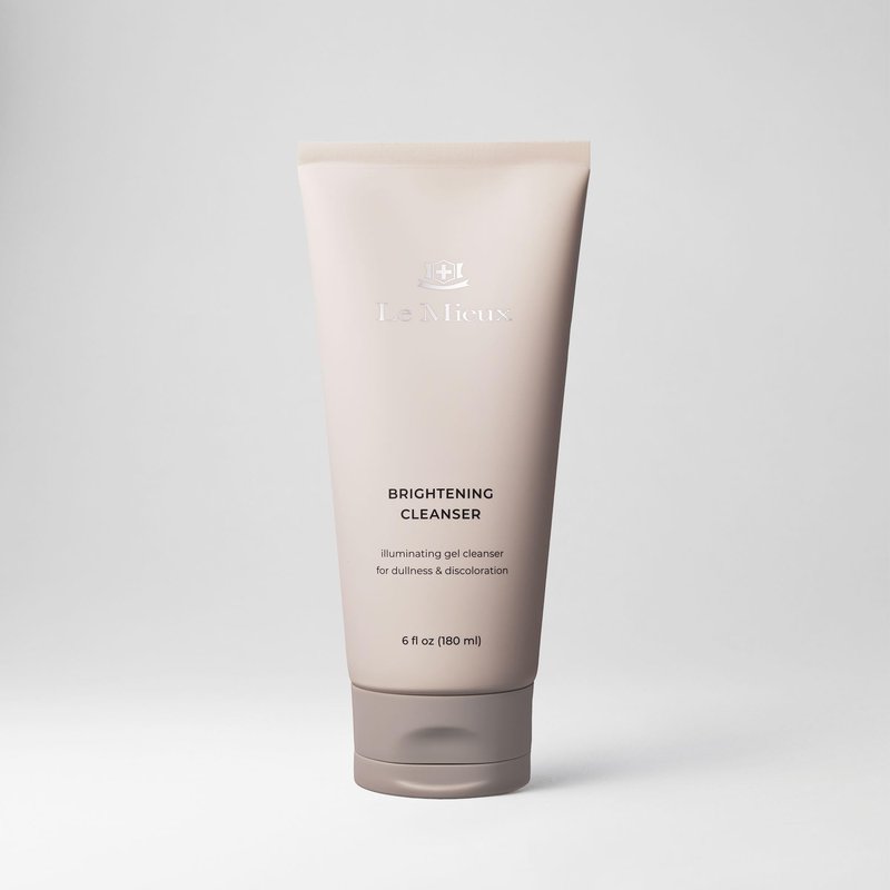 Le Mieux Brightening Cleanser - Face Wash with Vitamin C, Mandelic Acid & Antioxidant Glutathione for Soft Glowing Skin, No Parabens or Sulfates (6 oz / 180 ml)