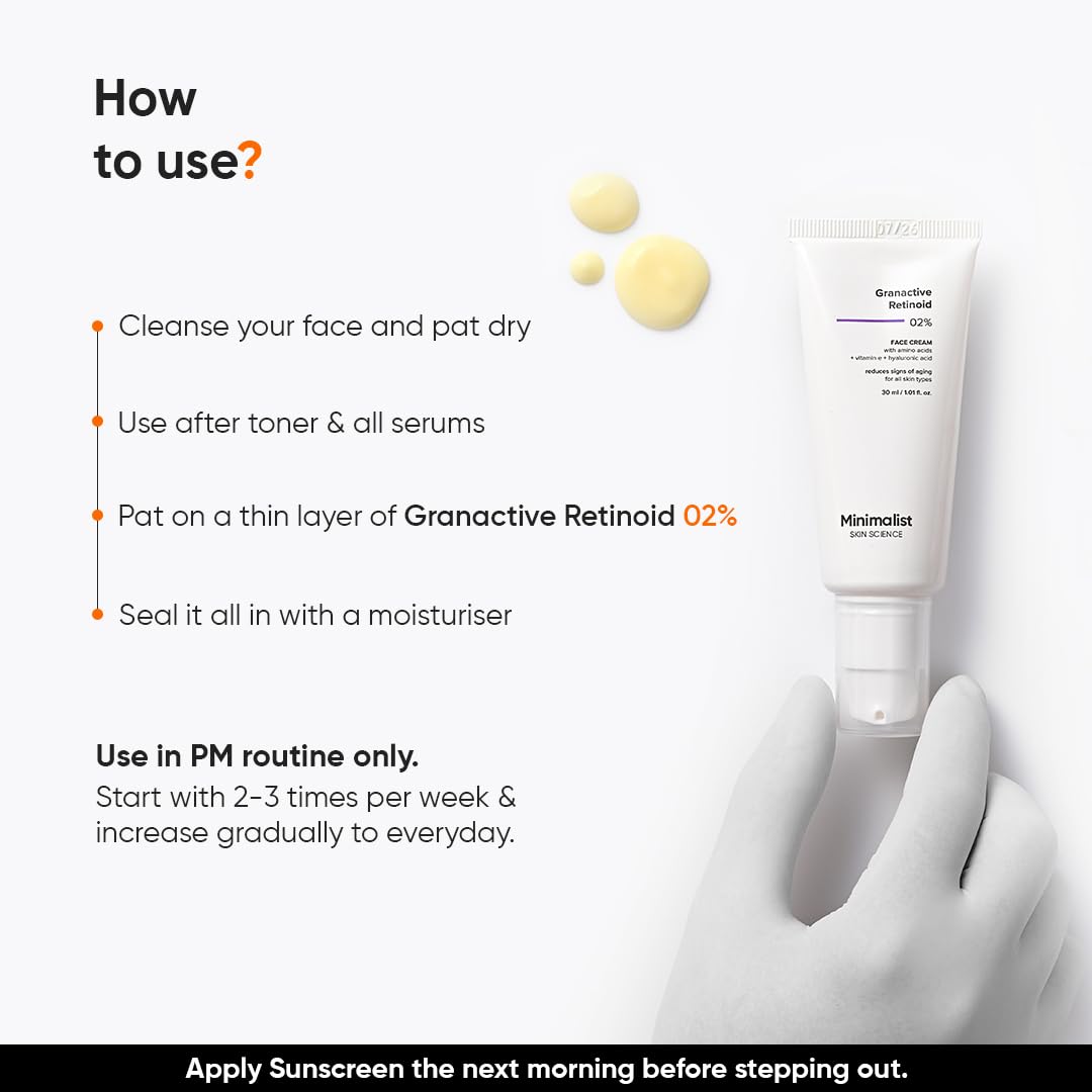 Retinoid Cream for Face - Anti-Aging Night Treatment | Reduces Wrinkles & Fine Lines | 1 Fl Oz / 30 ml