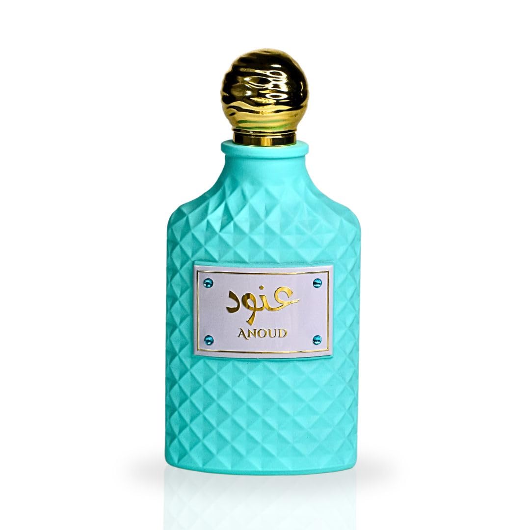 Ard Al Zaafaran Anoud Eau De Parfum for Women, 100ml (3.4oz) Luxury Arabian Perfume Spray, Long-Lasting Floral & Fresh Marine Fragrance, Exotic Scent with Premium Notes.
