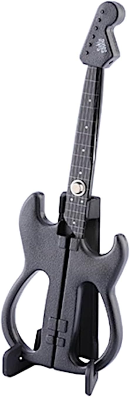Nikken Cutlery Guitar Scissors - SekiSound Black Hobby Tool | Includes Stand & Gift Box