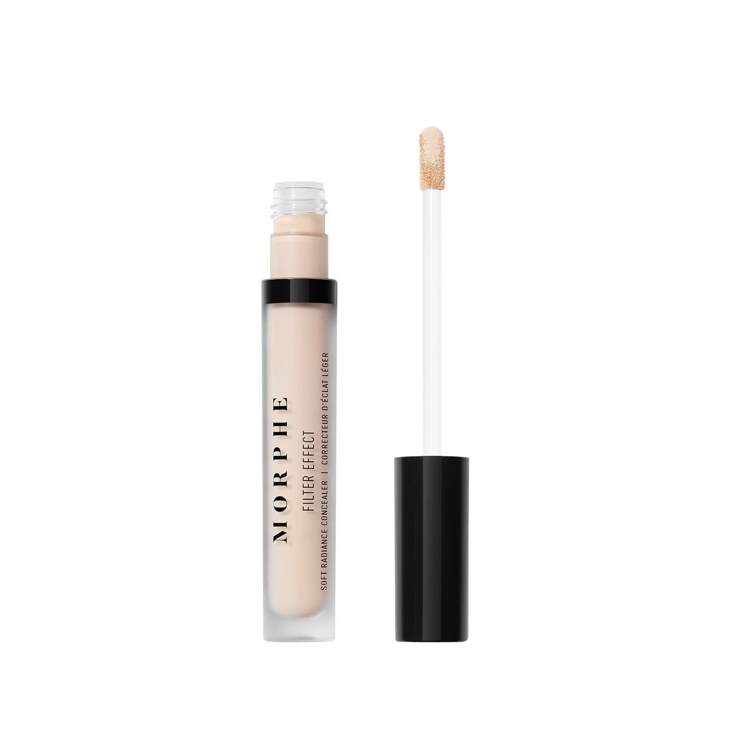 Morphe Filter Effect Concealer - Buildable Radiance Liquid Makeup with Hyaluronic Acid | Light 2 (Cool) - 0.12 fl oz