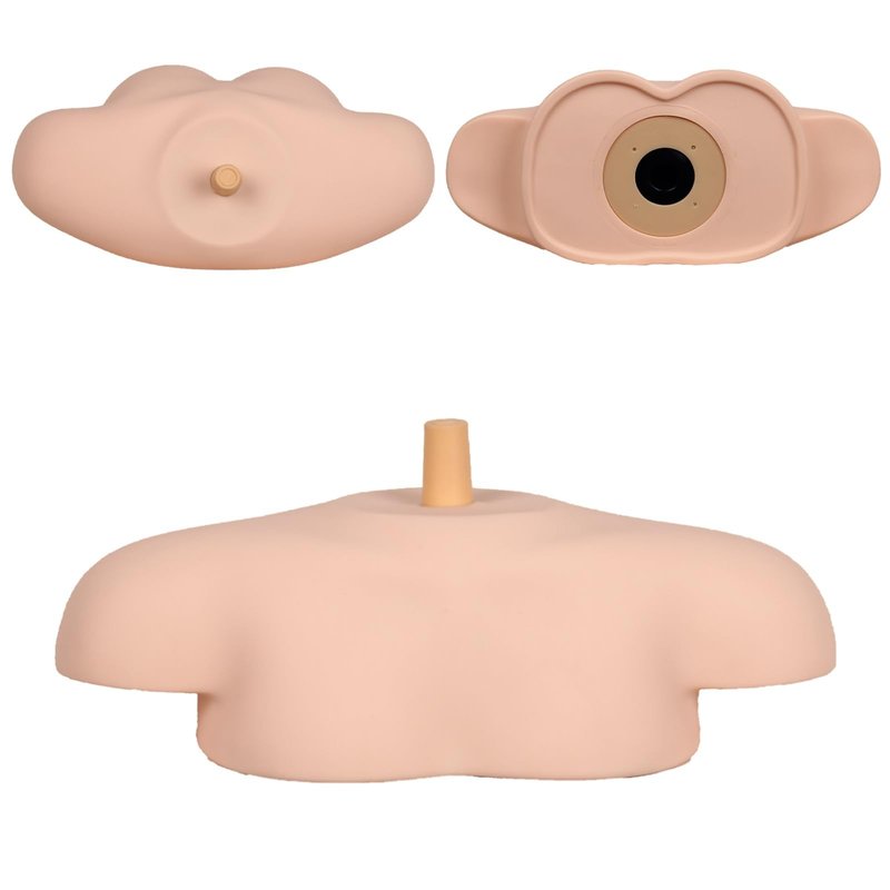 Newshair Mannequin Head Stand, Shoulder Mannequin Cosmetology and Hairdressing Training in Home and Salon Settings Shoulder Support, Shoulder Model Professional Mannequin Head Display Stand Base