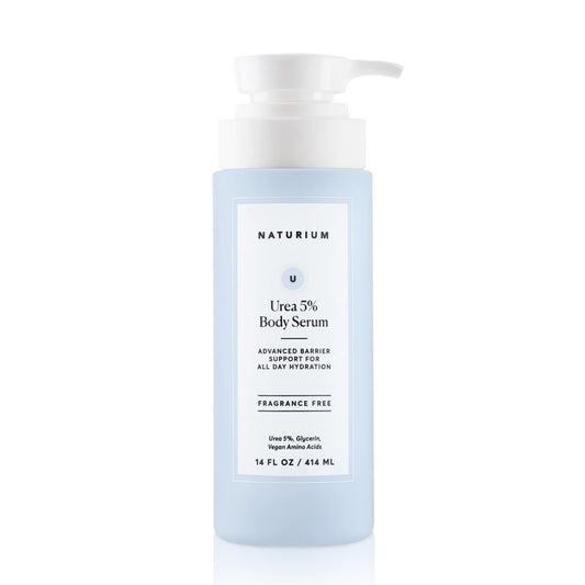 Naturium Urea 5% Body Serum, Lightweight, Hydrating Serum with Nourishing & Soothing Benefits for Barrier Support, Vegan & Cruelty-Free, 14 oz