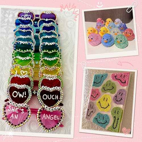 Zefy 40 Colors Resin Jelly Rhinestones for Bedazzling, 3mm 32000 Pcs Flatback Gems for Crafting, Bedazzling Kit with 3Pcs B7000 Glue for Clothing Shoes Nail Book Diamond Art