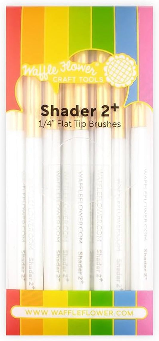 Waffle Flower Shader Brush Set - 15 Premium Brushes for Smooth Blending