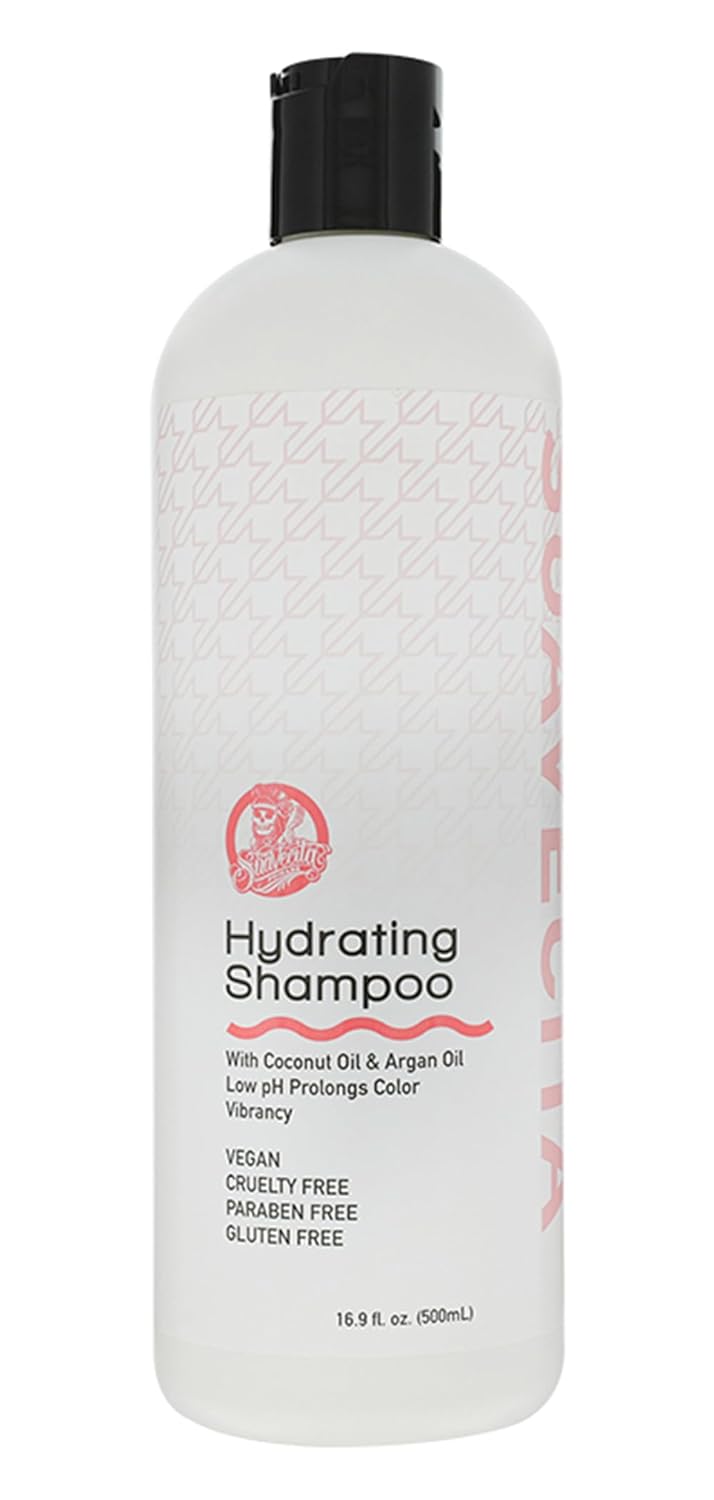 Suavecita Hydrating Shampoo - Sulfate-Free & Paraben-Free | Safe for Color-Treated Hair | 16.9 oz