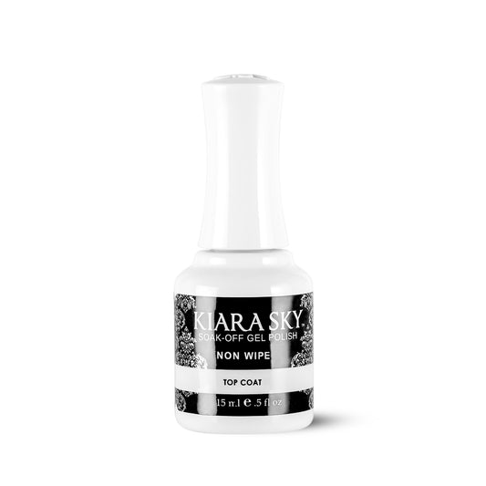 Kiara Sky Professional Nails LED UV Soak off Gel Polish Non Wipe Top Coat