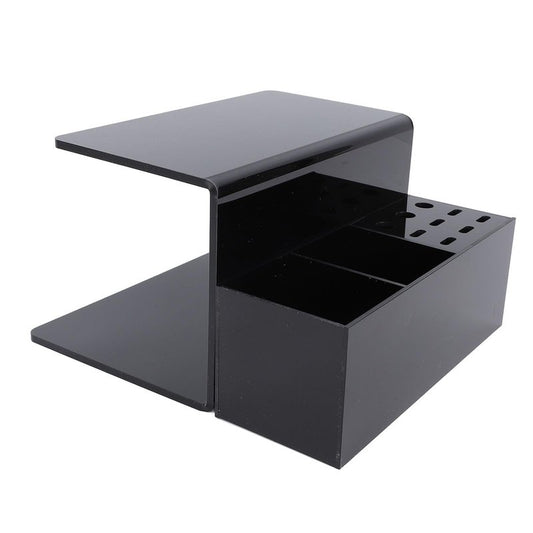 Yosoo Acrylic Eyelash Extension Pillow Shelf Stand, Organizer with 9 Compartments for Eyelash Salons, Eyelash Extension Pillow Shelf Stand Training Schools Eyelash Extension Pillow (Black)
