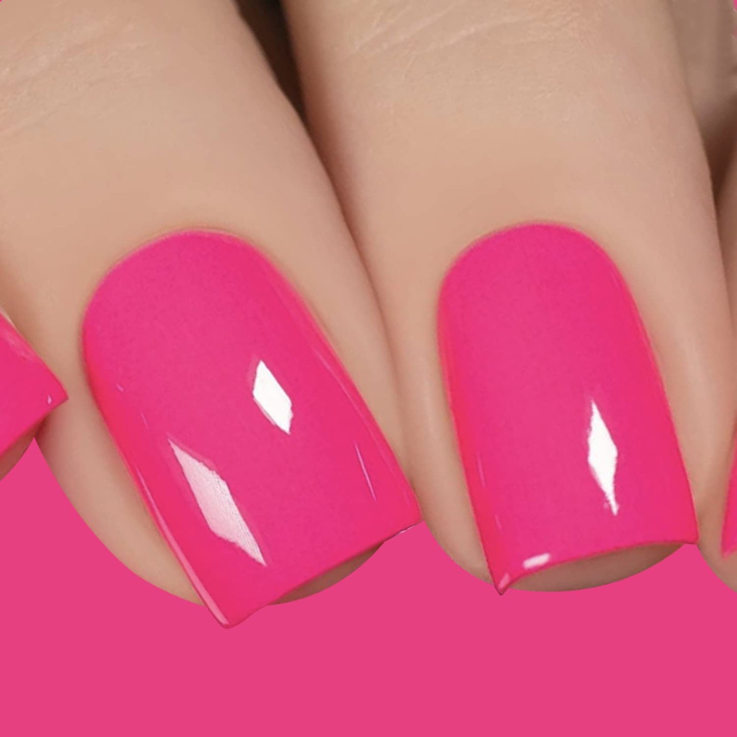 Vishine Gel Nail Polish Kit,Sunny Days Collection Nail Art 6 Colors Neon Lemon Green Peachy Coral Pink Creamy Blue Soak Off Nail Lamp Gel Polish Set Manicure 8ml