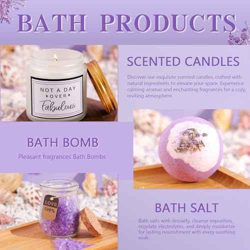 Get Well Soon Gift Baskets for Women, Birthday & Party Gifts, Luxury Get Well Soon Gifts for Mom, Relaxing Spa Care Package, Thank You Gifts for Women, Mom, Wife, Girlfriend, Friends, Sister, Her