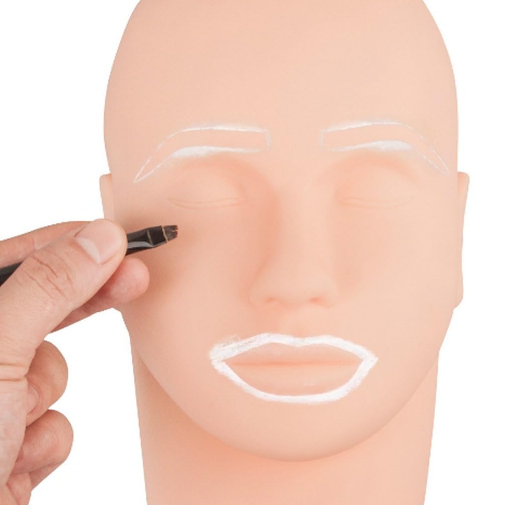 HOTWE Mapping Paste, 20g/0.7oz Mapping Brow Paste for Eyebrow and Lips Measuring, Brow Contour Paste for PMU Microblading Supplies and Eyebrows Design Marking (Pink)