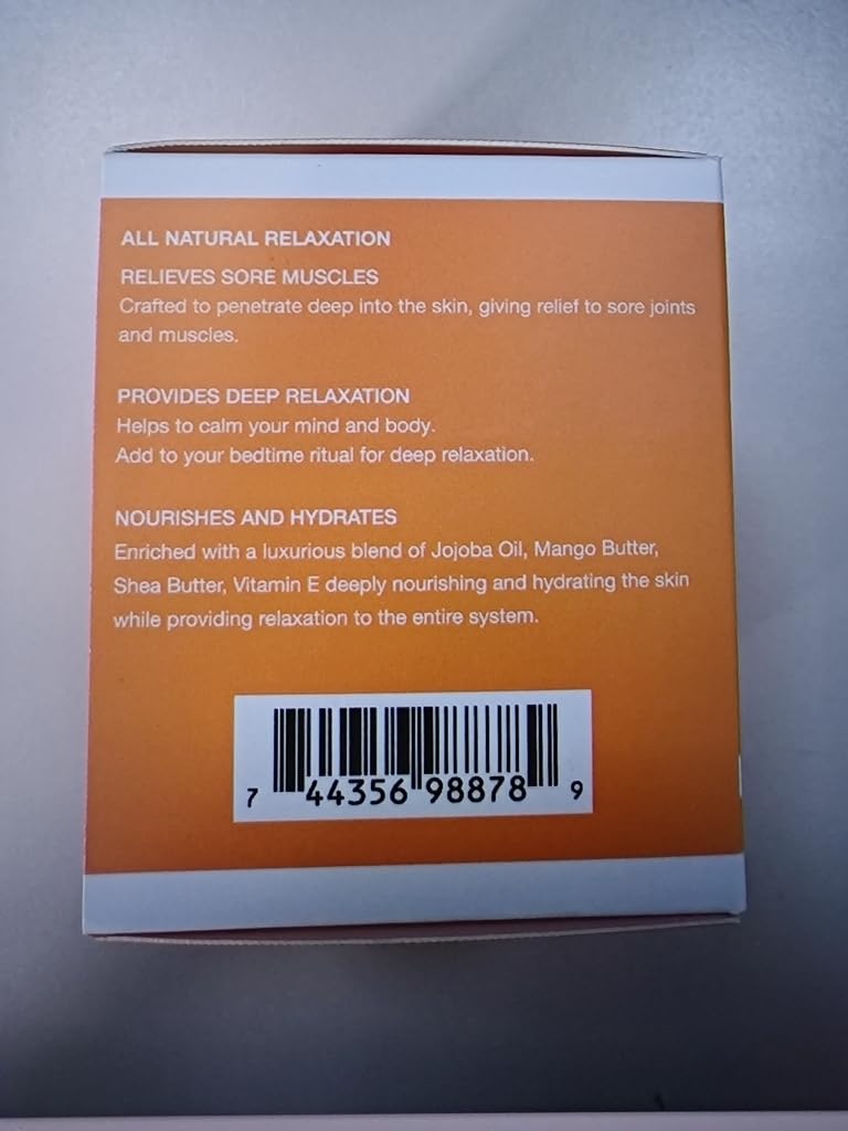 Magnesium Cream for Sleep & Muscle Relief - Soothing Topical Lotion with Vitamin E & Shea Butter | 4 fl oz, Citrus Scent