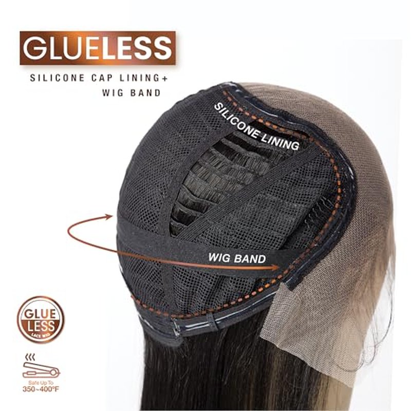 Sensationnel Bare Lace 13X6 Wigs - Unit 3 Lacefrontal Glueless Synthetic 180 Degree Preplucked Hairline (1B OFFBLACK)