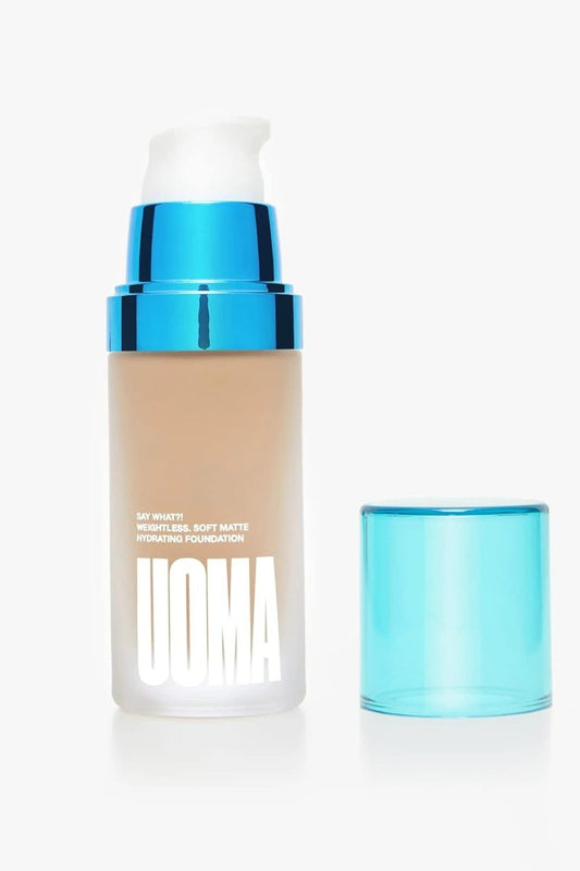 UOMA Beauty Say What?! Foundation - Fair Lady T1N, Tan, 1.0 Ounce | Flawless Coverage