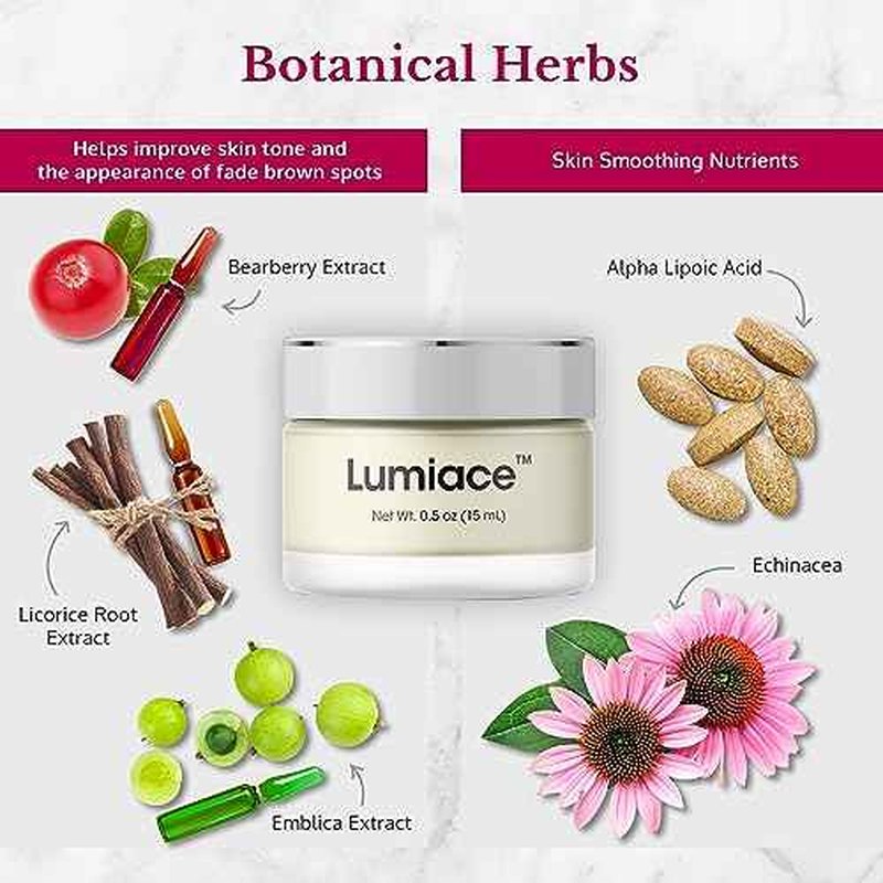 5th & Glow Lumiace Eye Wrinkle Cream for Women, Eye Firming Cream for Sagging Skin and Crows Feet, Under Eye Cream for Puffiness and Bags, Reduces the Appearance of Fine Lines and Wrinkles, 0.5 oz