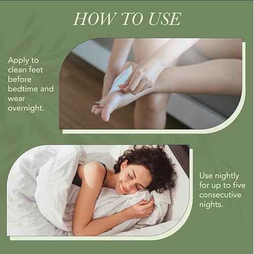 Ballotte Deep Cleansing Foot Pads, Soothe Your Soles While You Sleep, Infused with Bamboo Vinegar, Mint & Vitamin C, Premium Foot Patches for Men & Women (10 Foot Pads)