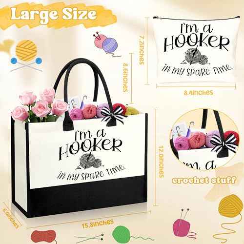 Crochet Bags For Women Crochet Accessories Gifts For Her Knitting Gifts for Crocheters Knitters