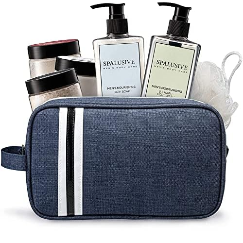 Luxury Spa Gift Set for Men - Natural Men¡¯s Gift Basket - Great Gift For Guys for Holidays, Birthdays, High School, College Grad, Father¡¯s Day Bath And Body Set - Fresh Sandalwood Scent