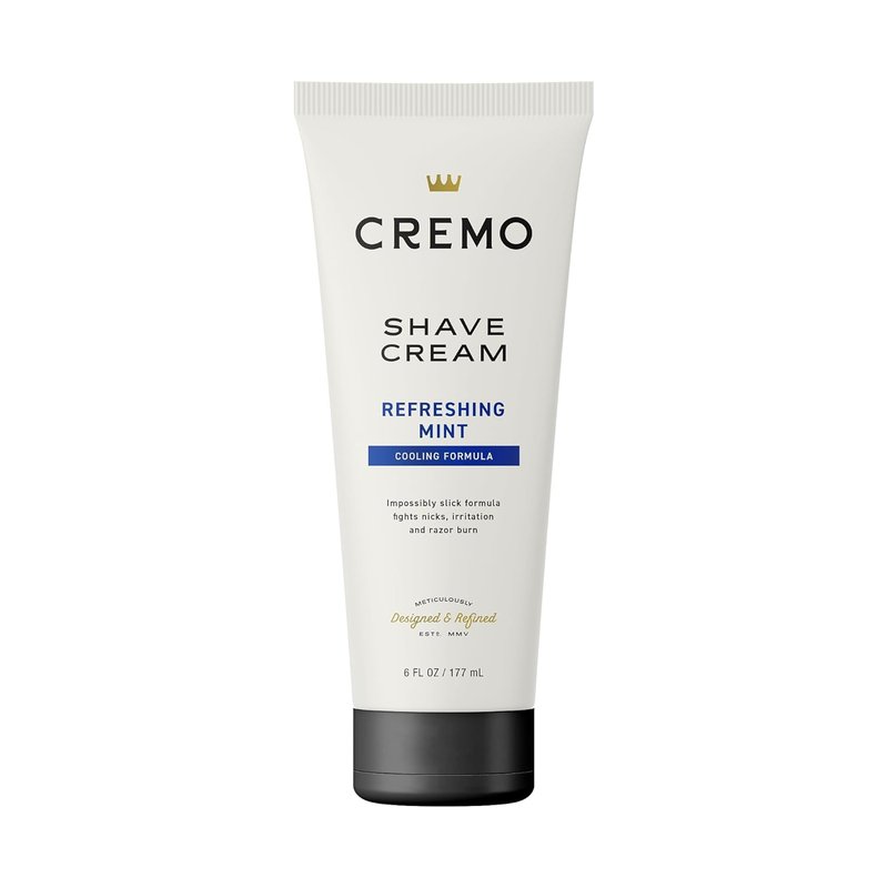 Cremo Cooling Shave Cream - Soothing Formula for Smooth Shaving | 6 Fl Oz